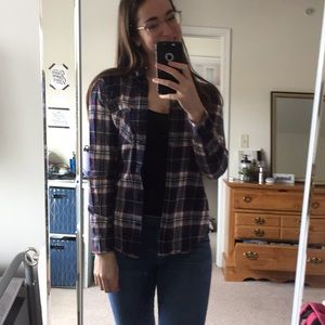 Purple flannel